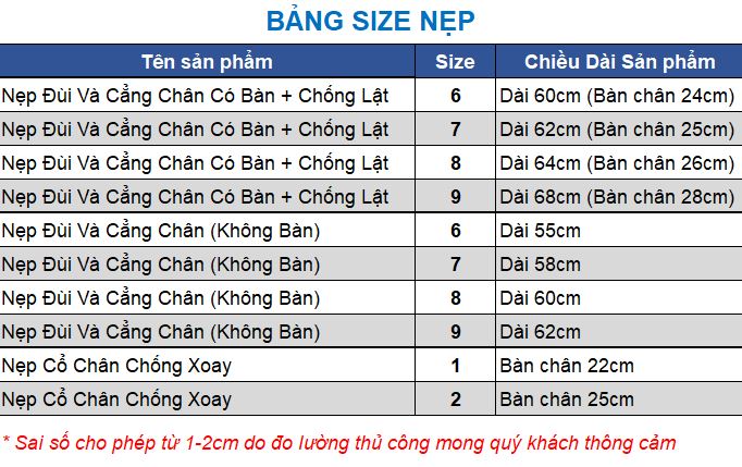 Nẹp Cổ Chân Có Bàn, Chống Lật Ty Sport