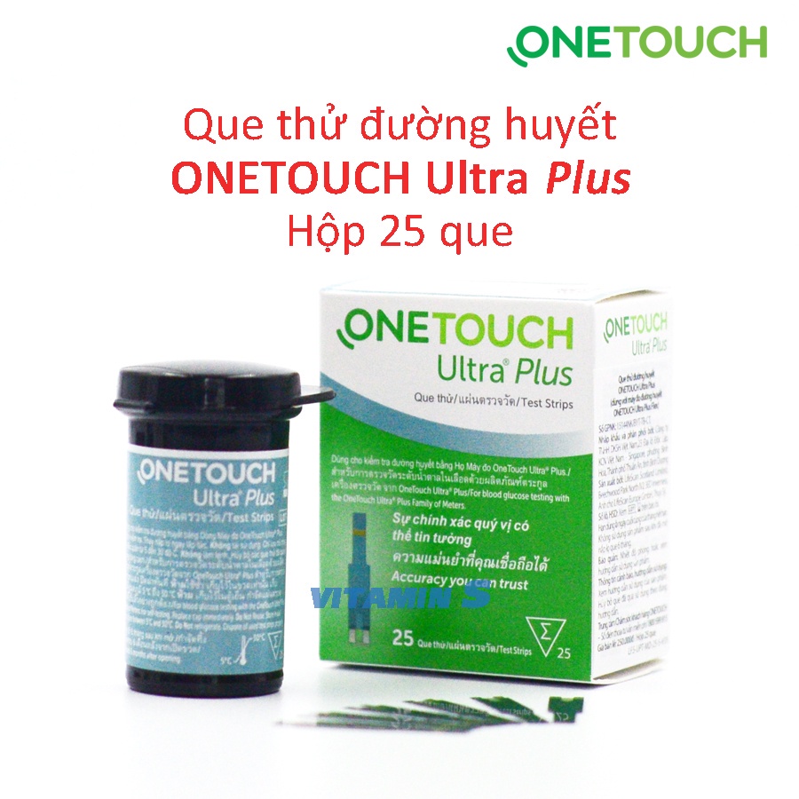 Que Thử Đường Huyết Onetouch Ultra Plus