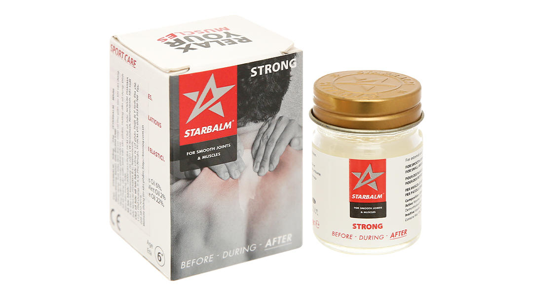 Dầu Cù Là Trắng/ Cao Trắng Starbalm Sport Balm (Strong)