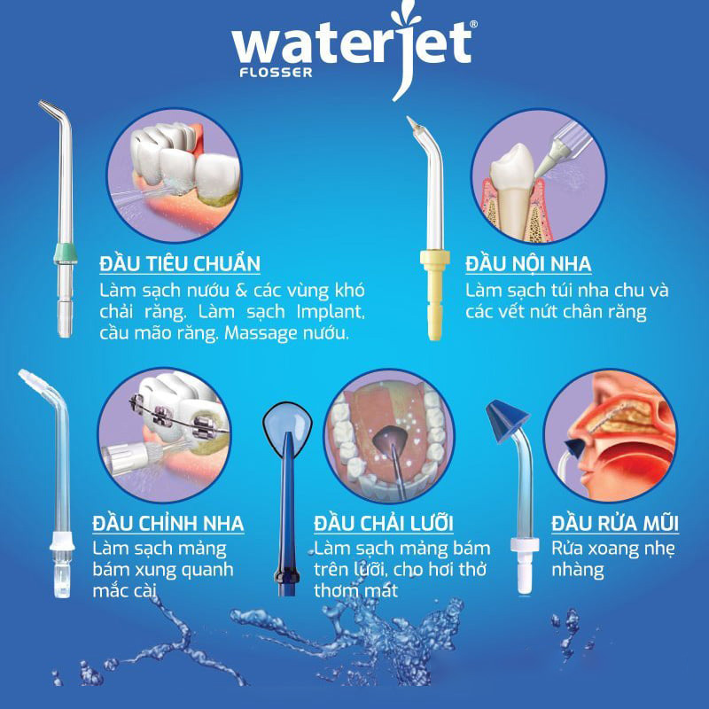 Máy Tăm Nước Gia Đình Waterjet Flosser Ultra