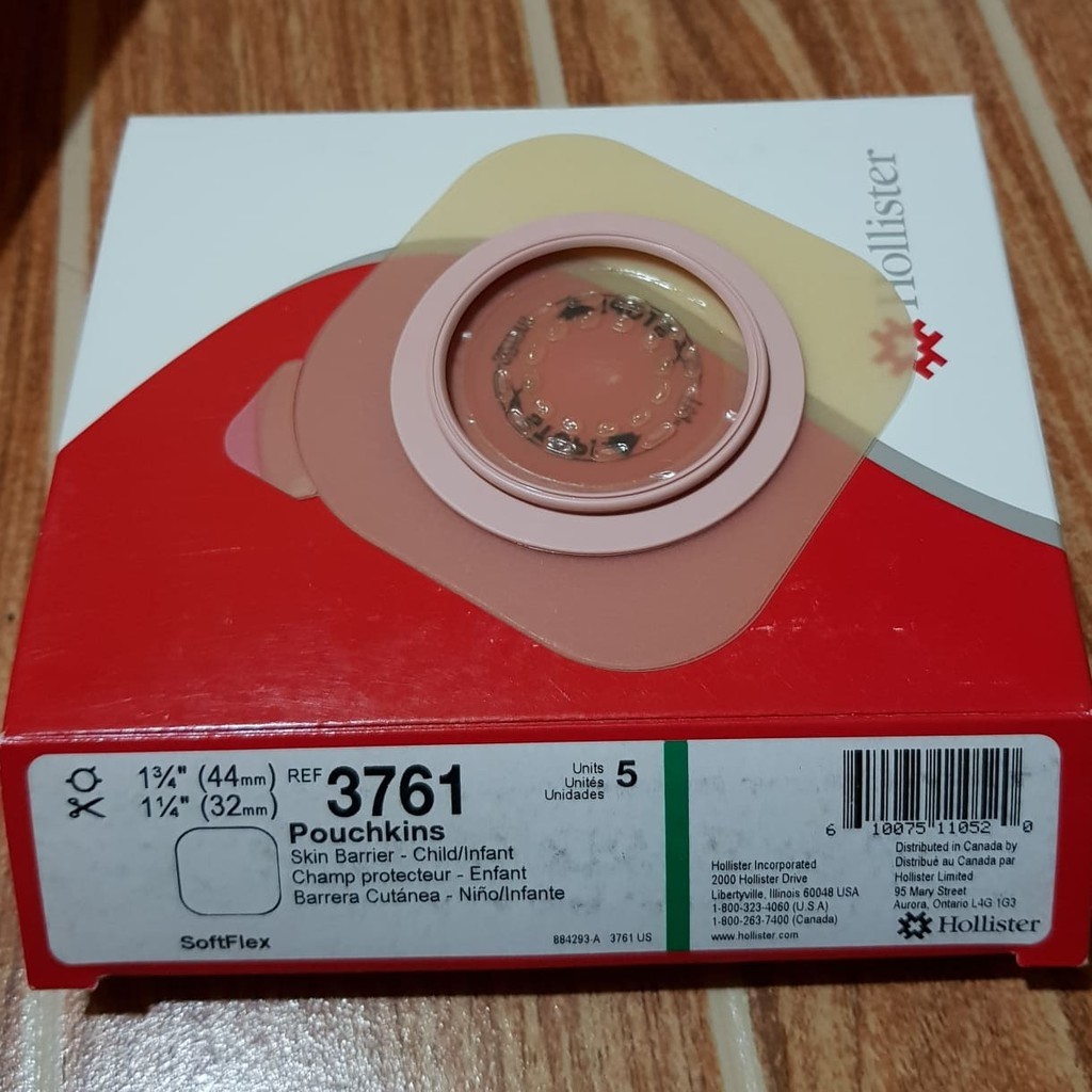 Đế Hậu Môn Nhân Tạo 2 Mảnh Trẻ Em Hollister 3761 (Đế Bằng)