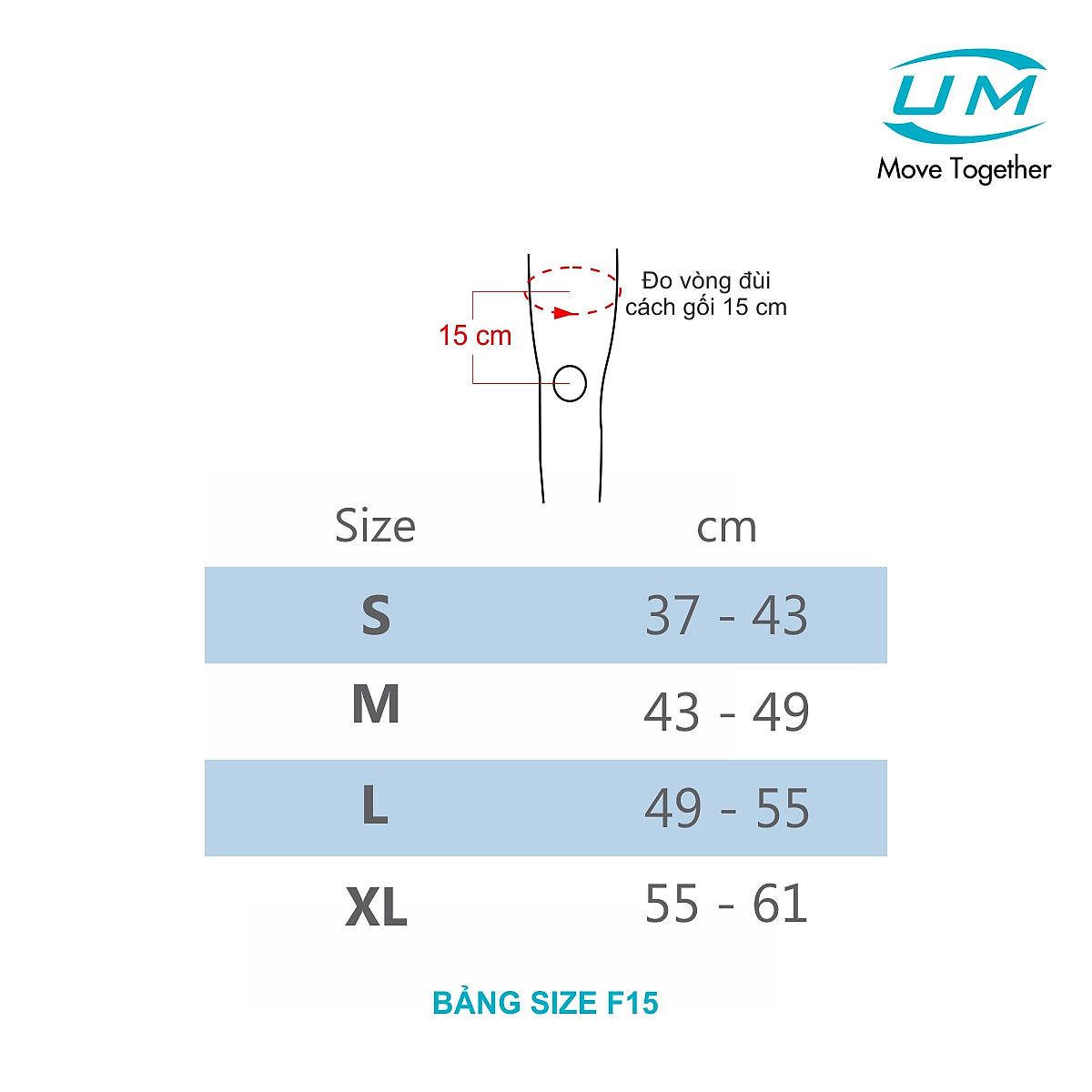 Bó Gối Thể Thao 3D United Medicare UM F15