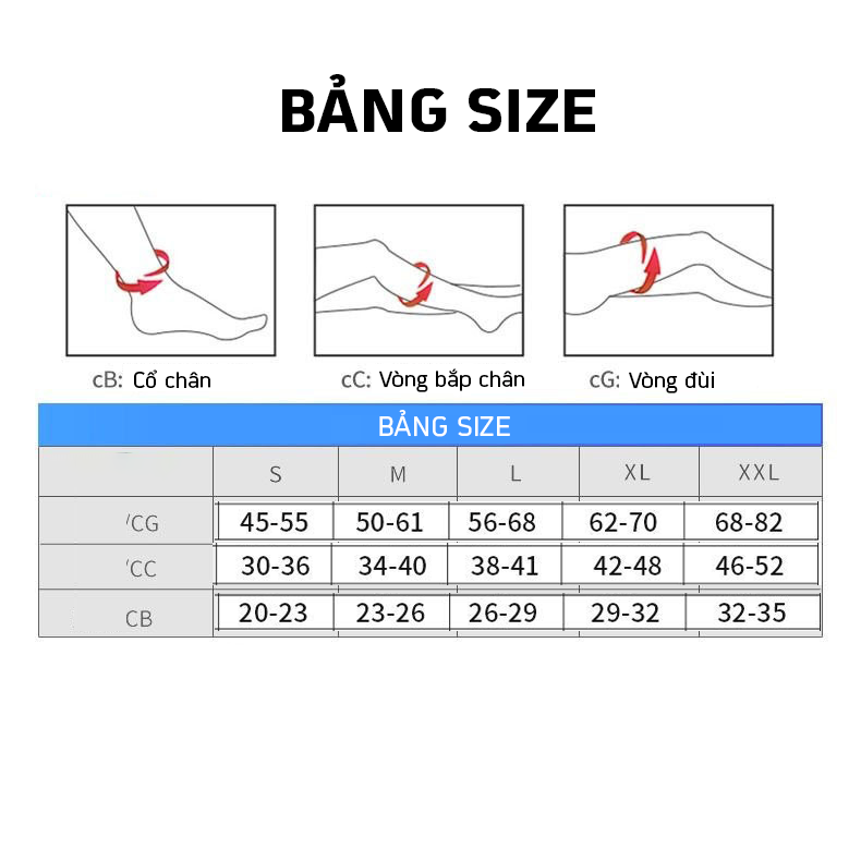 Vớ Y Khoa Đùi Tiêu Chuẩn