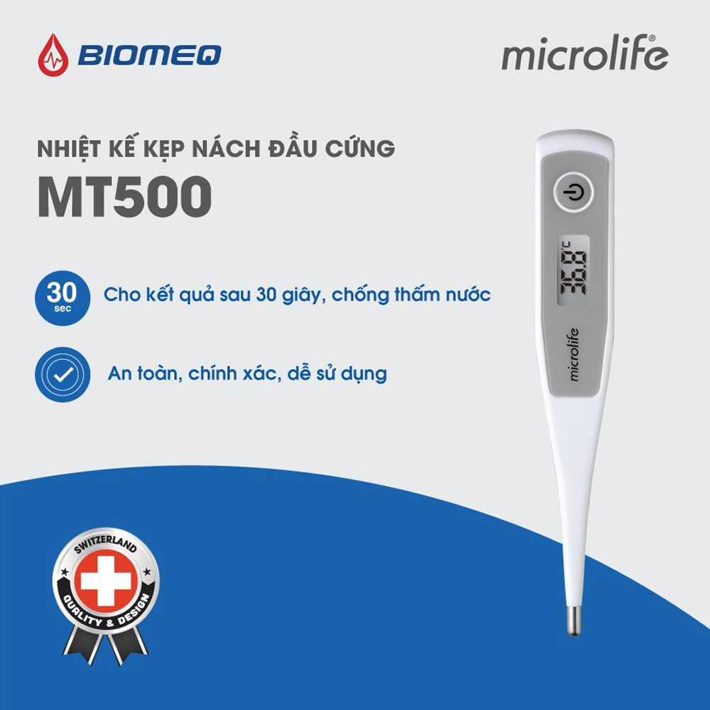 Nhiệt Kế Điện Tử Dạng Bút Microlife MT500 (MT 500)