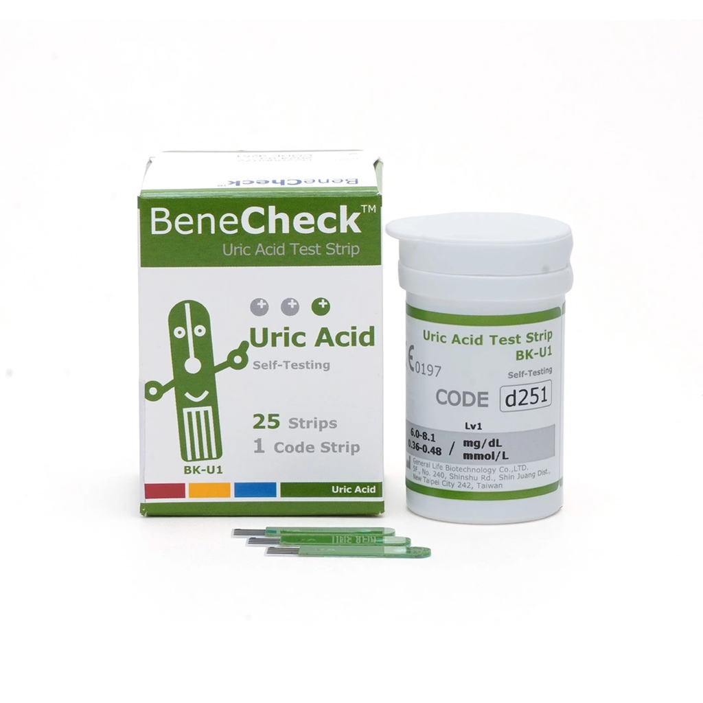 Que Thử Axit Uric (Gút) Benecheck Plus