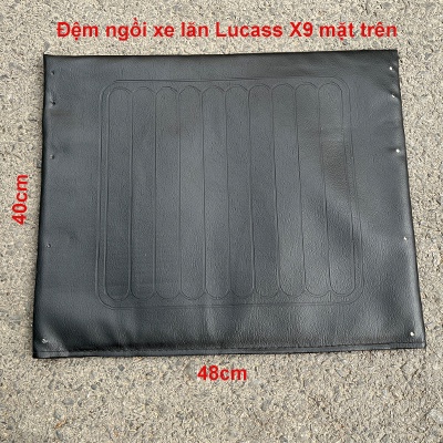 [PHỤ KIỆN] Đệm Ngồi + Tựa Lưng Xe Lăn Da Simili Lucass X-9