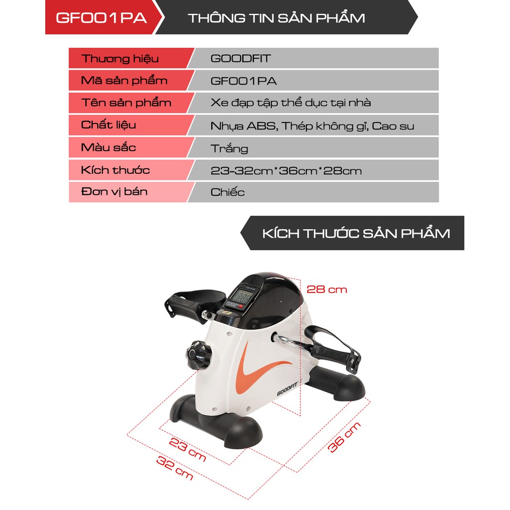 Bàn Đạp Tập Chân GoodFit GF001PA