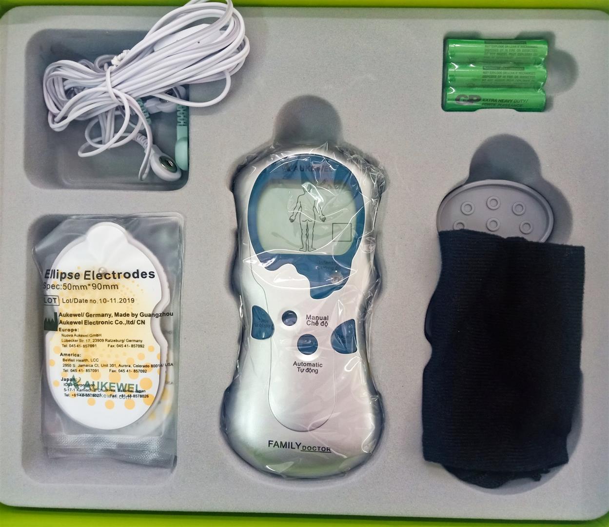 Máy Massage Xung Điện Aukewel AK-2000-II (4 Miếng Dán) - Mã mới: AK2000-IX