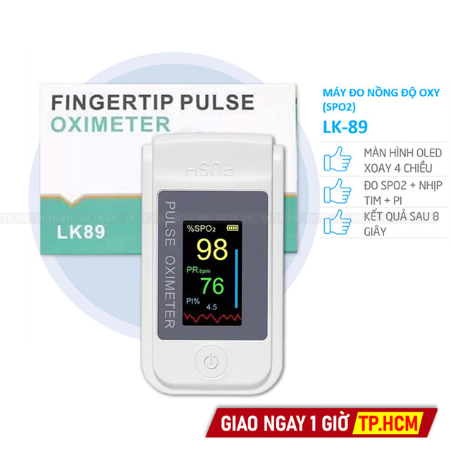 Máy Đo Nồng Độ Oxy (SPO2) LK-89 (LK89)