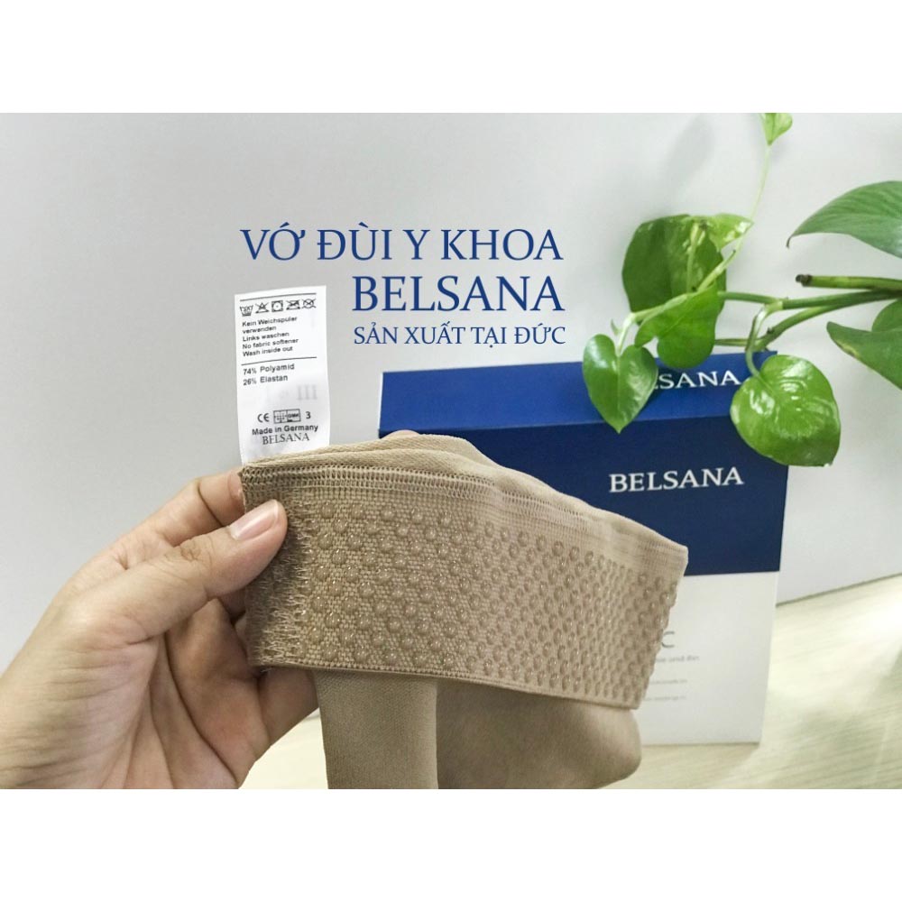 Vớ Y Khoa BELSANA Classic (Da, Hở Ngón)