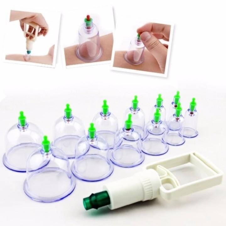 Bộ Giác Hơi Không Dùng Lửa Thái Lan (14 Món Cao Cấp)