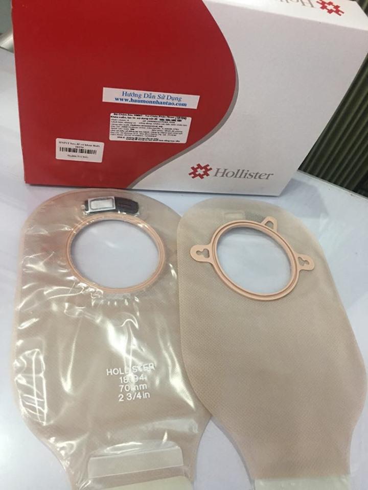 Túi Hậu Môn Nhân Tạo 2 Mảnh Hollister 18192 18193 18194 (Trong, Lọc Khí, Khóa Cuốn)