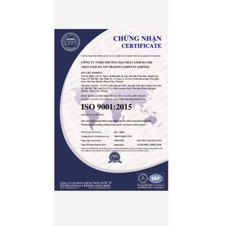 Khẩu Trang Y Tế 4 Lớp AMI (Hộp 50 Cái)