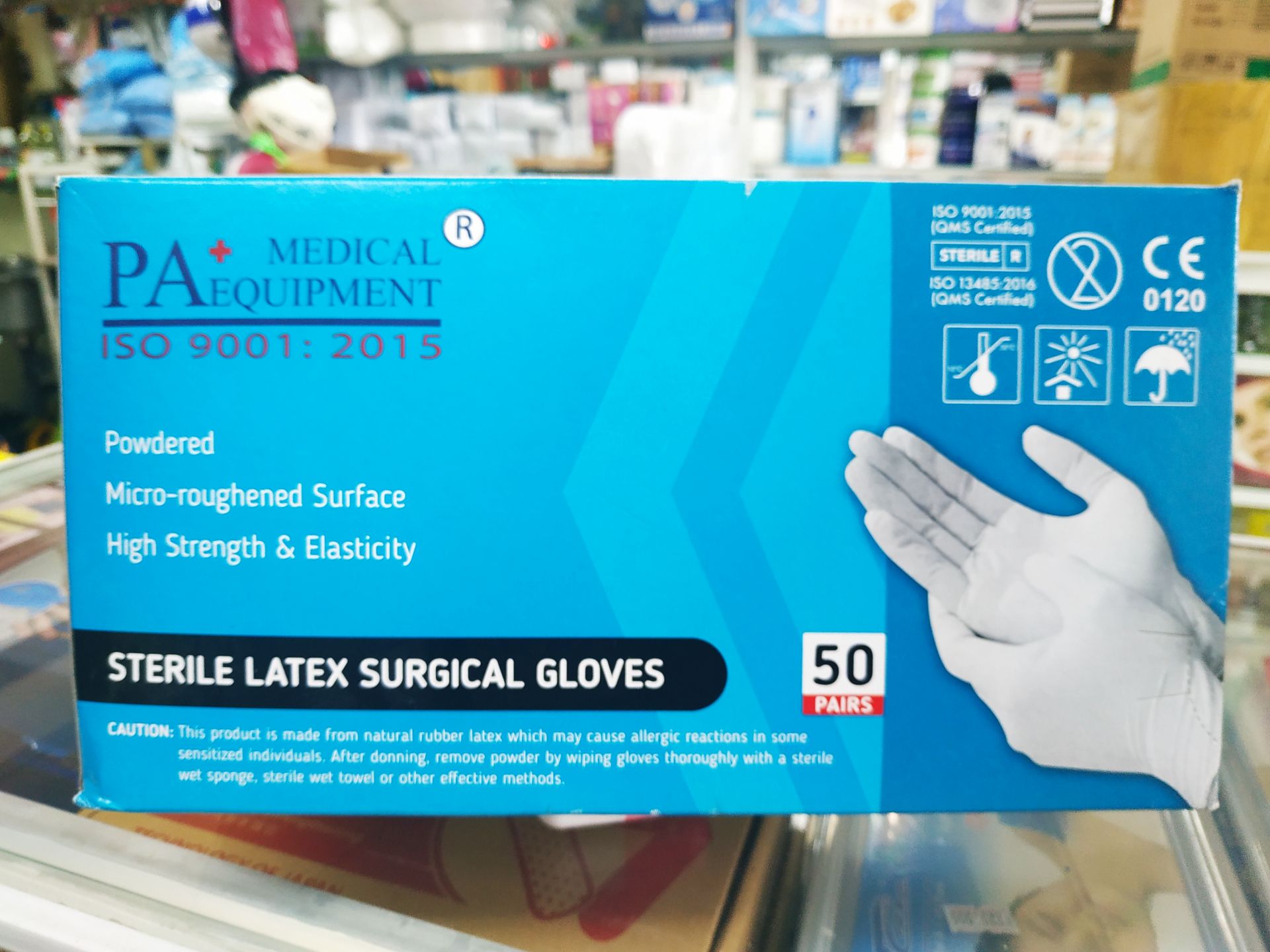 Găng Tay Tiệt Trùng Có Bột PA Medical (1 Đôi)