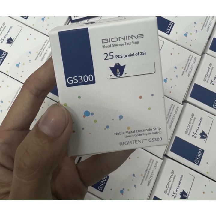 Que Thử Đường Huyết Biomime GS300 (GS-300) (Kèm Chip Code)