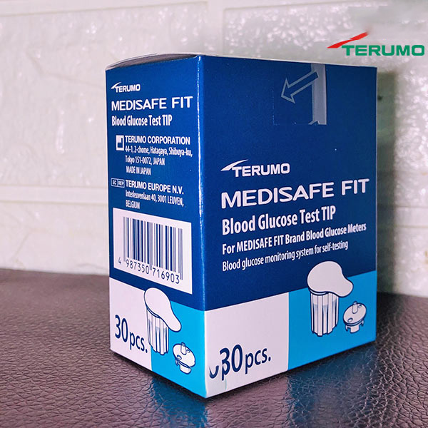 [COMBO 30 QUE + 30 KIM] Que Thử Đường Huyết Terumo Medisafe Fit