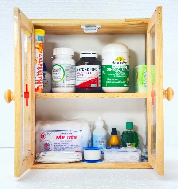Tủ Thuốc Y Tế Gỗ