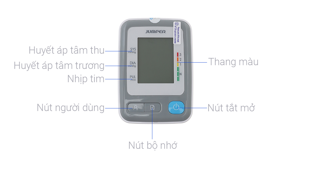 Máy Đo Huyết Áp Bắp Tay Jumper JPD-HA300 (HA-300)