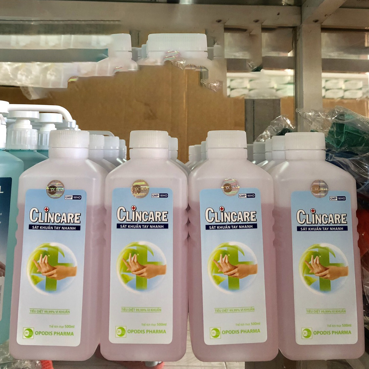 Nước Rửa Tay Khô Clincare (Rửa tay nhanh chuyên dùng trong y tế)
