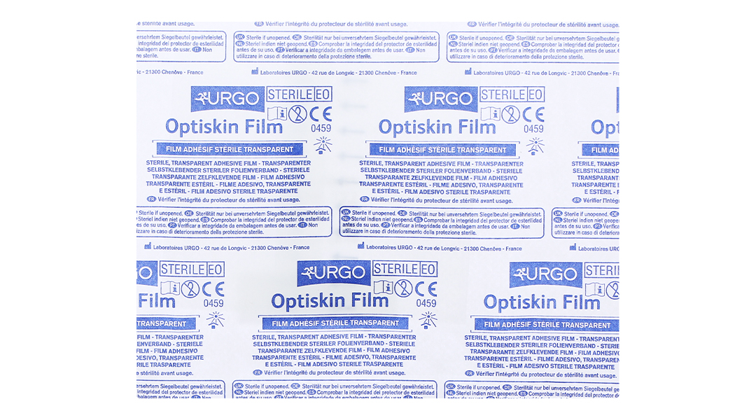 Băng Vô Trùng Trong Suốt Bán Thấm Có Keo Urgo OPTISKIN FILM
