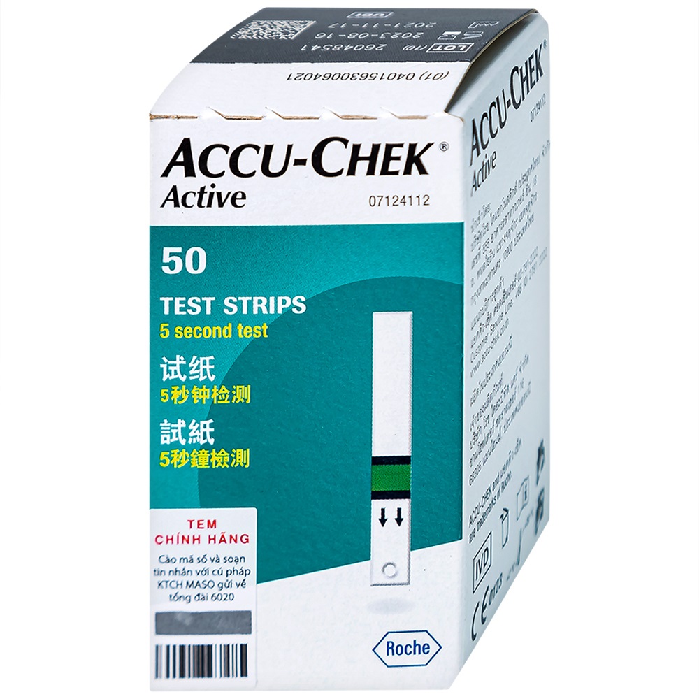 Que Thử Đường Huyết Accu-Chek Active