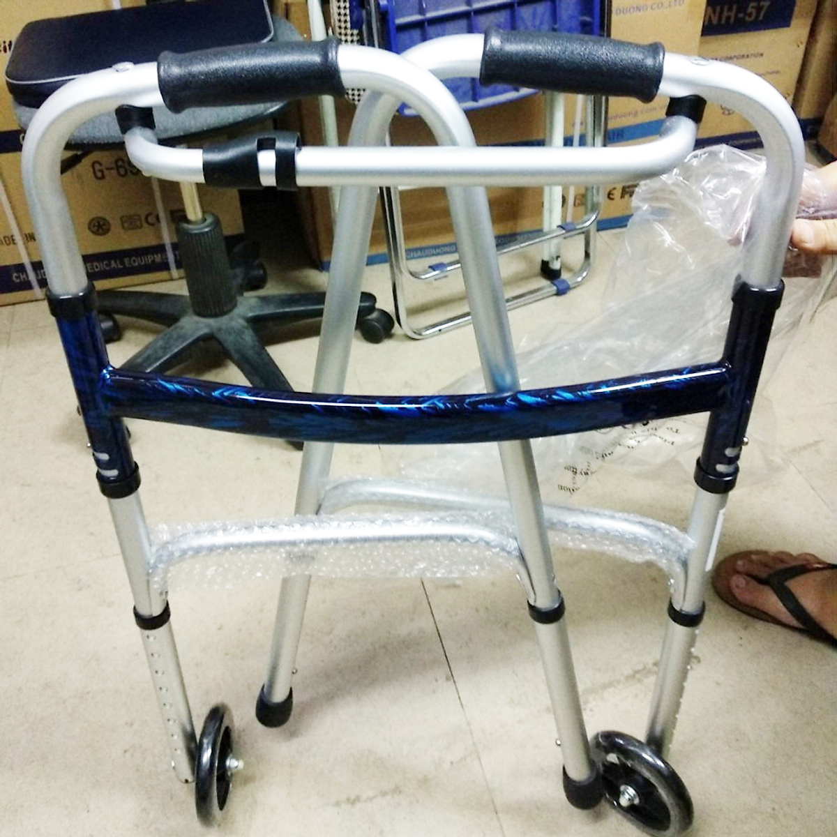 Khung Tập Đi 2 Bánh Lớn Lucass VK157 - Mã cũ: W-57 (W57)