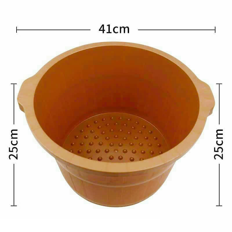 Chậu Ngâm Chân Nhựa (Loại Cao, Có Hạt Massage)