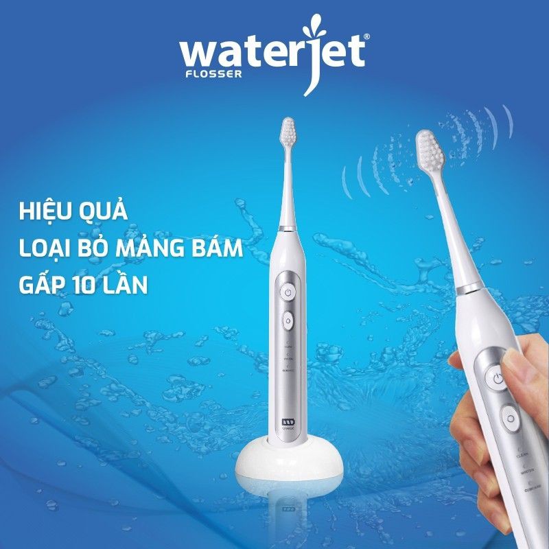 Bàn Chải Điện Sóng Âm Waterjet Sonic Toothbrush