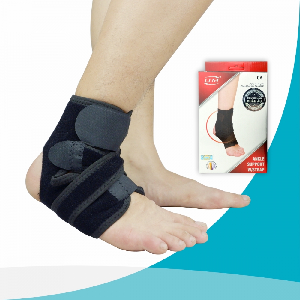 Băng Cổ Chân Có Dán Chống Lật United Medicare UM D02