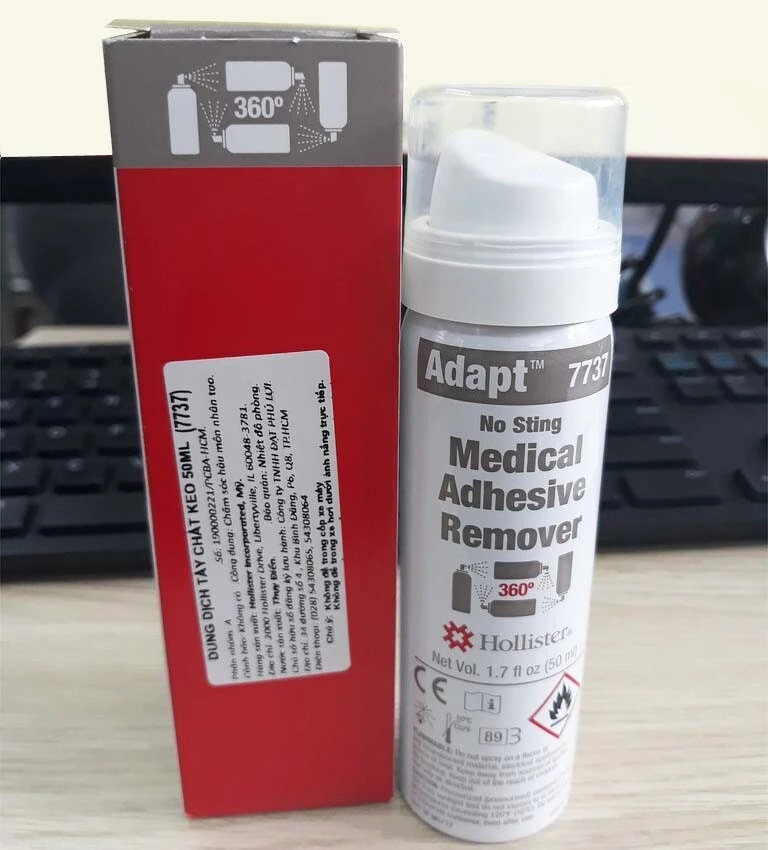 Chai Xịt Tẩy Chất Keo Hậu Môn Nhân Tạo Hollister 7737
