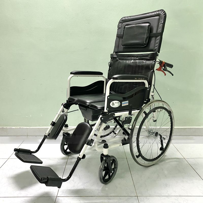 Xe Lăn Nằm Có Bô, Đệm Simili Lucass X-67 (X67)