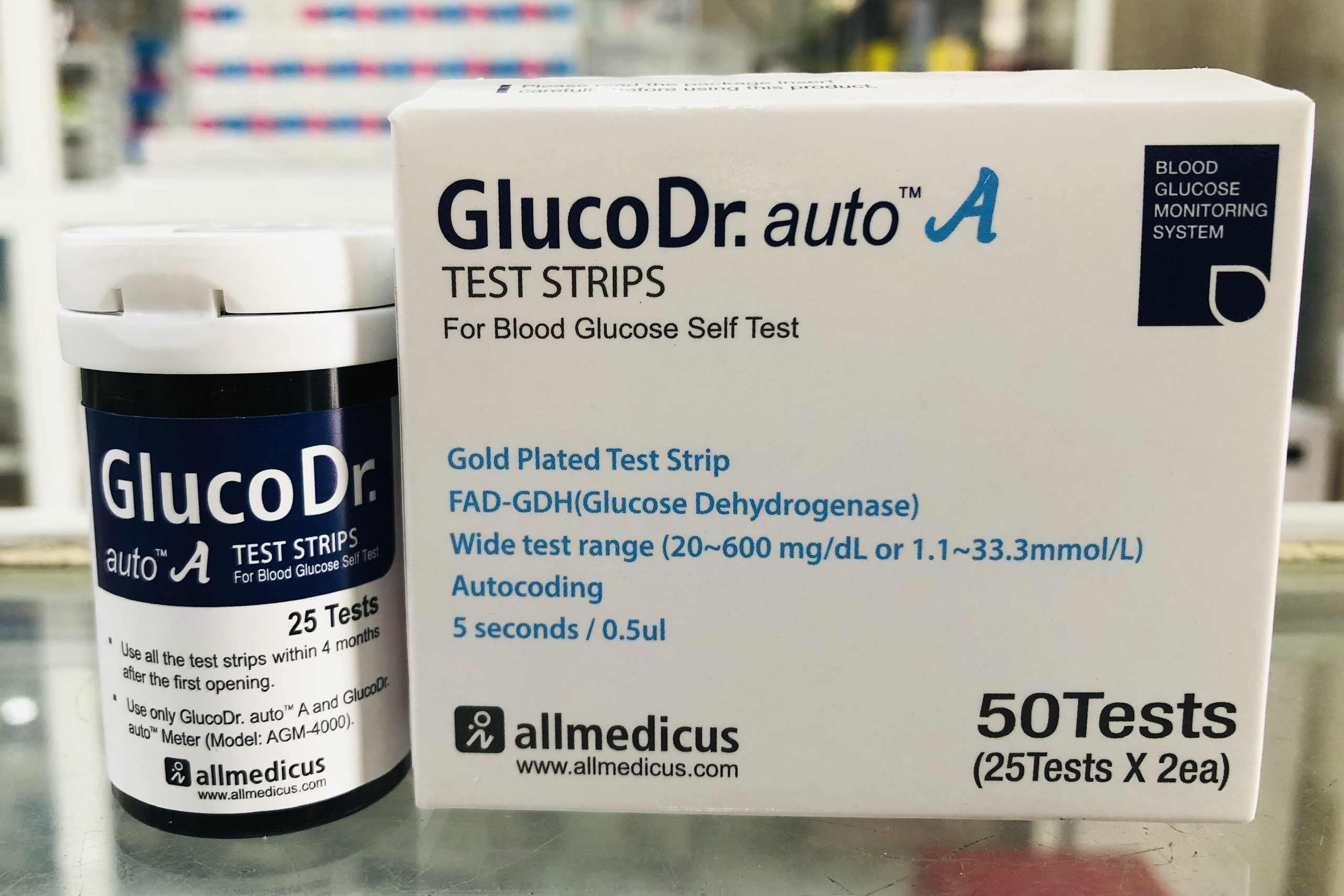 Que Thử Đường Huyết Gluco Dr Auto