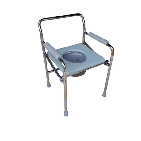 Ghế Bô Vệ Sinh Không Bánh Xe, Mặt Nhựa Vuông, Bô Tròn Lucass G-26 (G26)