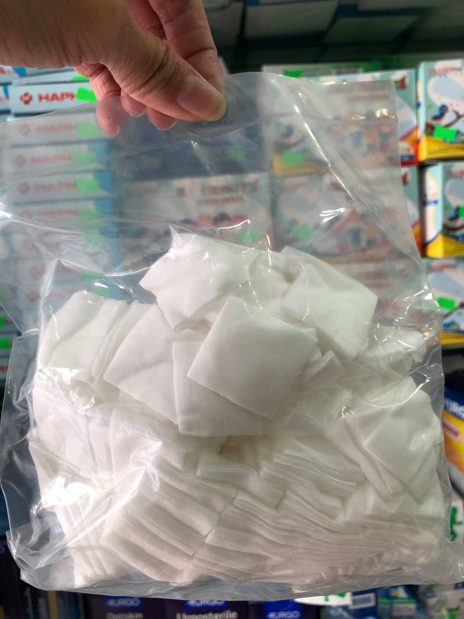 Bông Gòn Cắt (Gòn Vuông) Bảo Thạch (Bịch nhỏ)