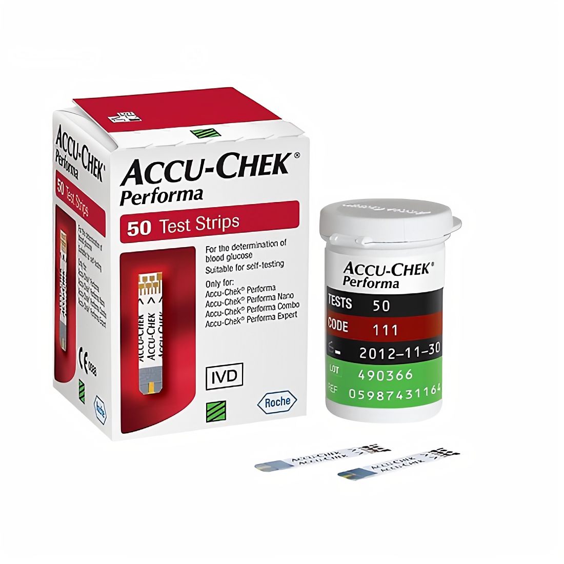 Que Thử Đường Huyết Accu Chek Performa