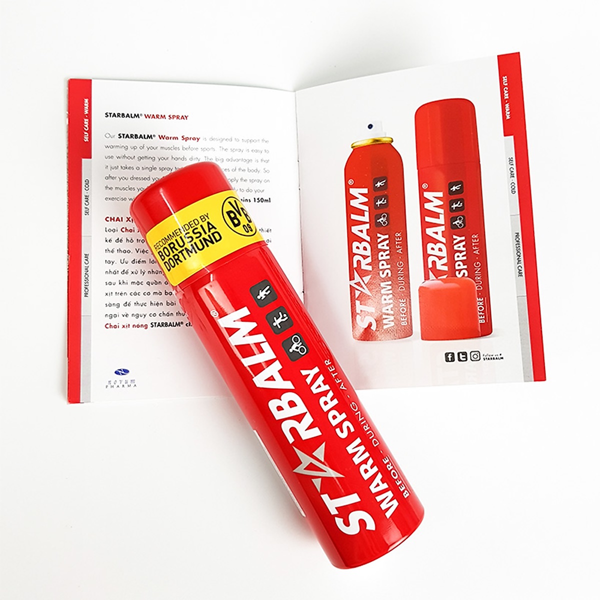 Chai Xịt Nóng Starbalm Warm Spray (Hà Lan)