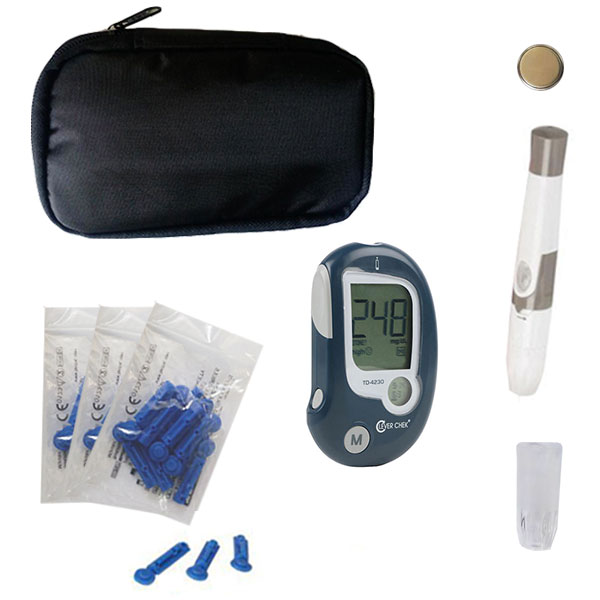 [TẶNG QUE, KIM, CỒN] Máy Đo Đường Huyết Clever Chek TD-4230 (MG) (25 Que, Kim, Cồn)