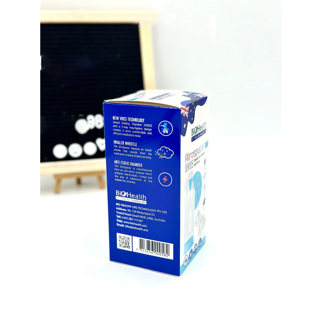 Buồng Đệm Khí Dung 2 Chiều (Babyhaler) Biohealth BH05 (BH-05)