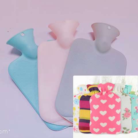 Túi Chườm Nóng Cao Su Nhập Khẩu Cao Cấp (Màu Ngẫu Nhiên)