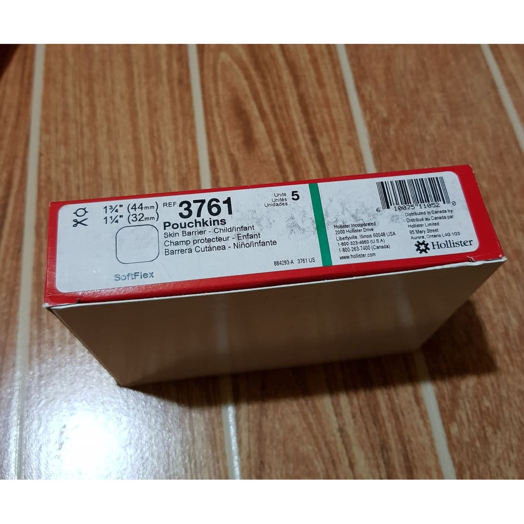 Đế Hậu Môn Nhân Tạo 2 Mảnh Trẻ Em Hollister 3761 (Đế Bằng)