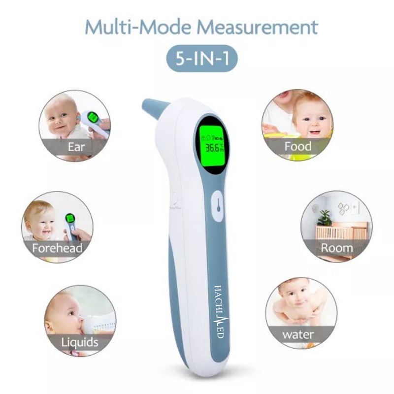 Nhiệt Kế Hồng Ngoại Đo Trán Và Tai Jumper JPD-FR300 (FR-300)