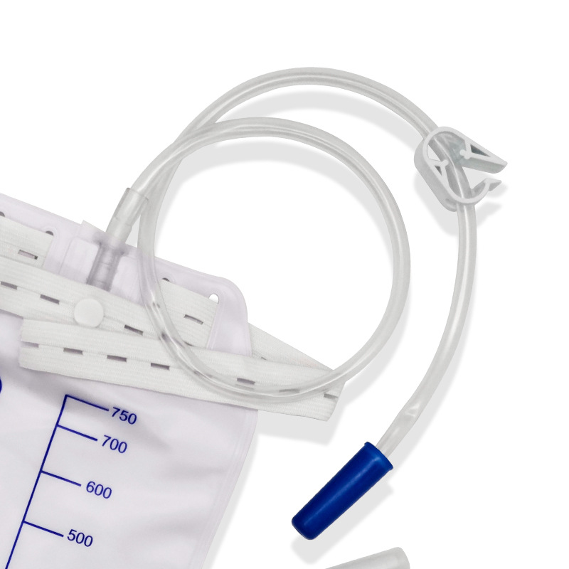 Túi Đựng Nước Tiểu Cao Cấp Van T, Có Dây Đeo Chân URINE LEG BAG