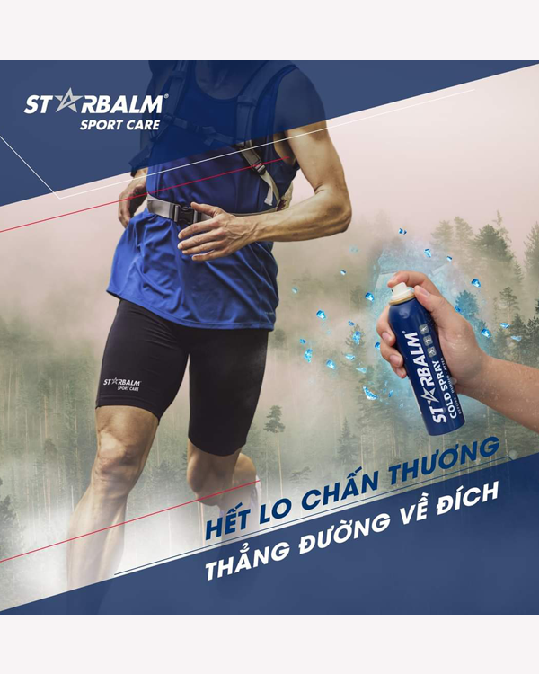 Chai Xịt Lạnh Starbalm Cold Spray (Hà Lan)