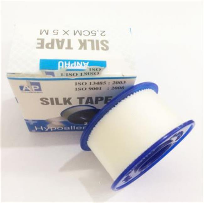 Băng Keo Lụa Y Tế Silk Tape An Phú AP