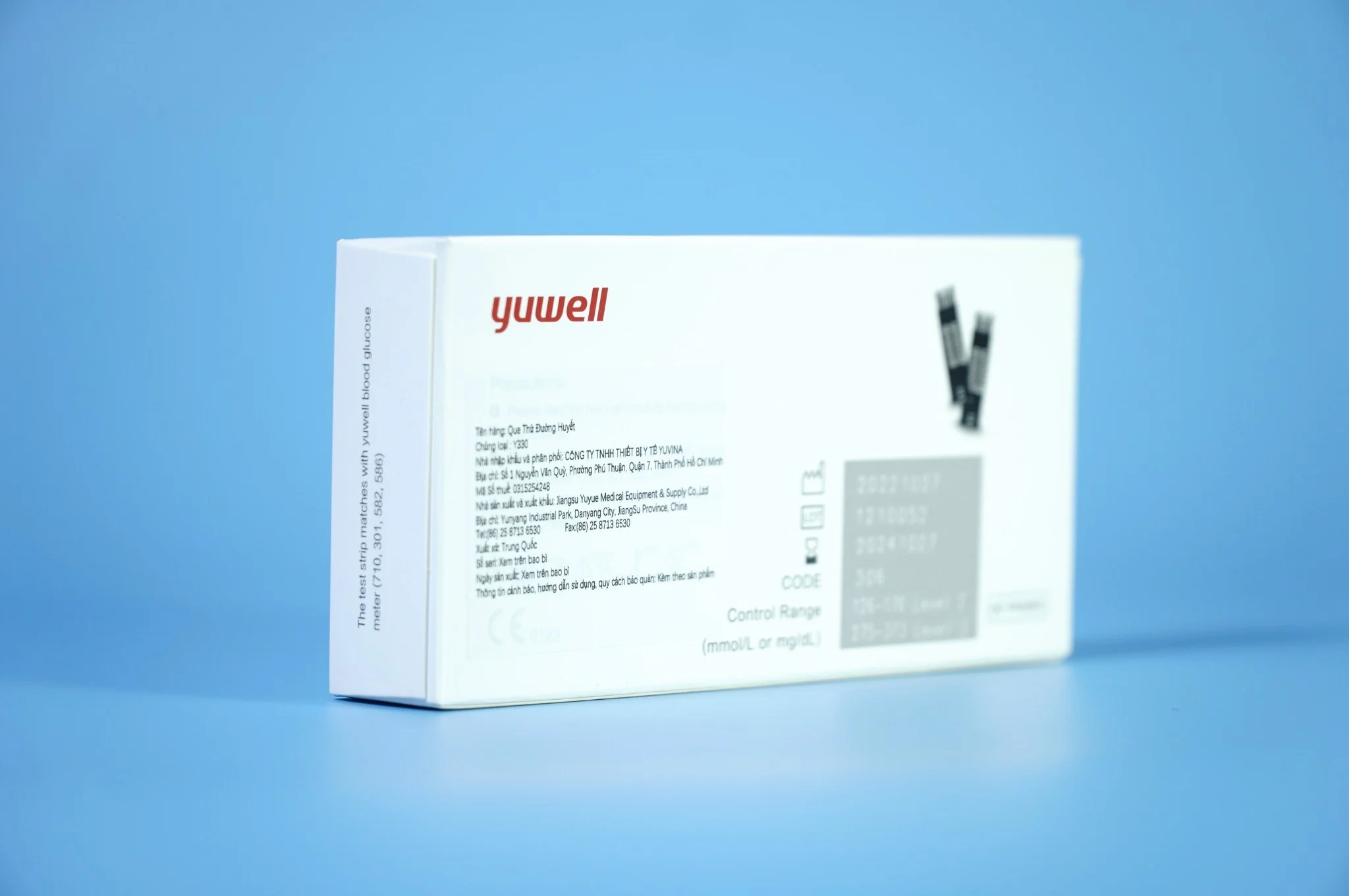 Que Thử Đường Huyết Yuwell Y330