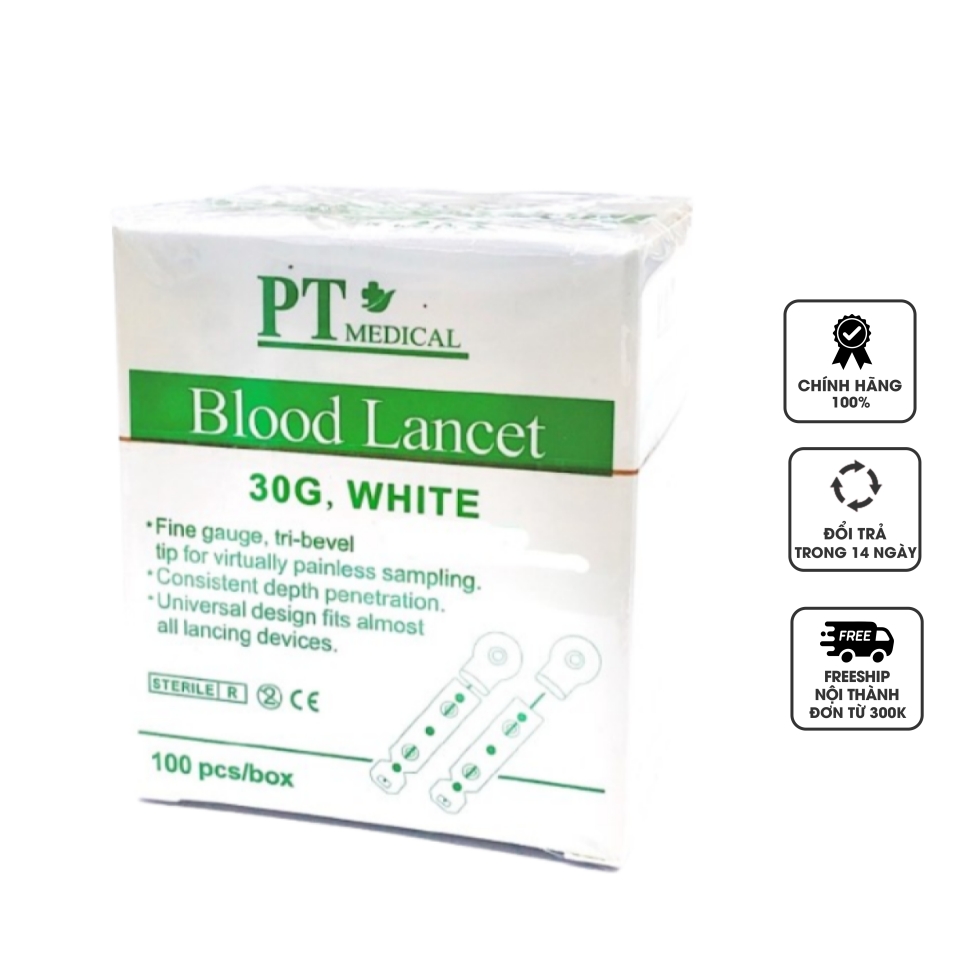 Kim Dẹp Thử Đường Huyết GreetMed (Hoặc Tương Đương)