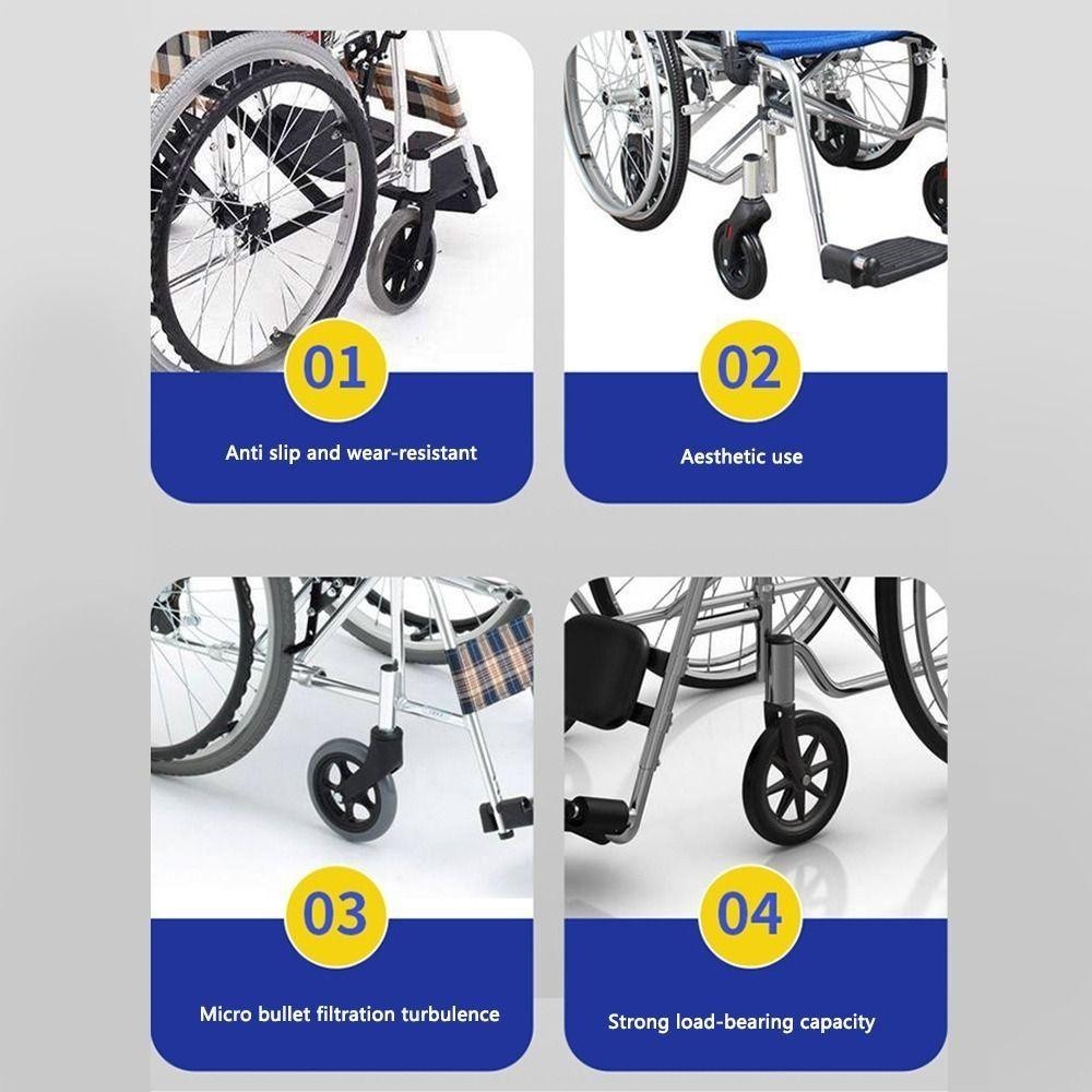 [PHỤ KIỆN] Bánh Trước Xe Lăn Lucass (Nhiều Kích Cỡ)