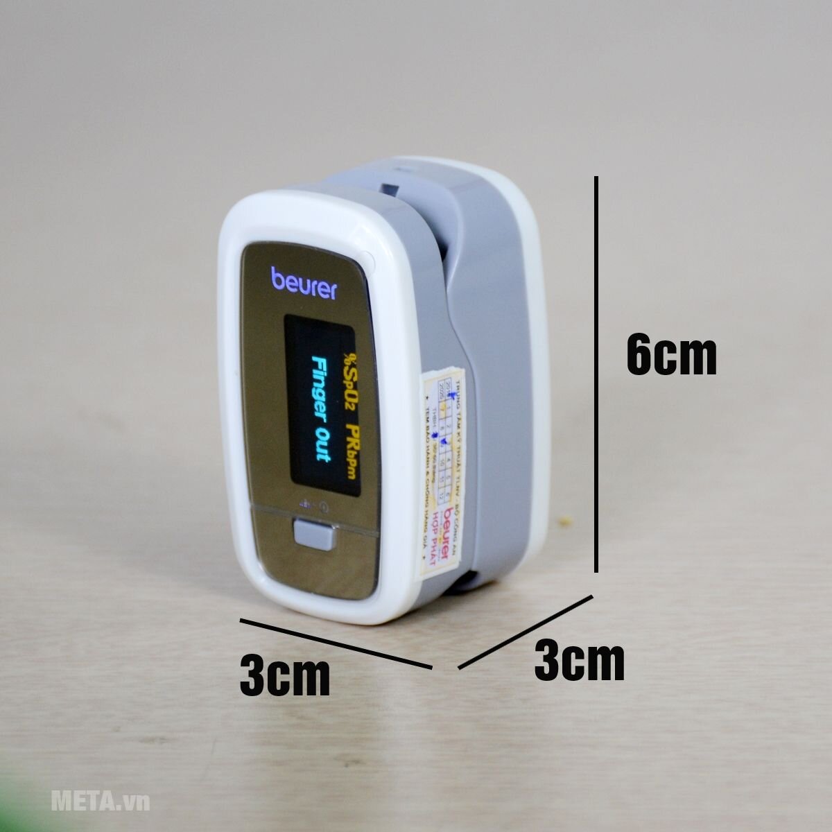 Máy Đo Nồng Độ Oxy (SPO2) Beurer PO30 (PO-30)