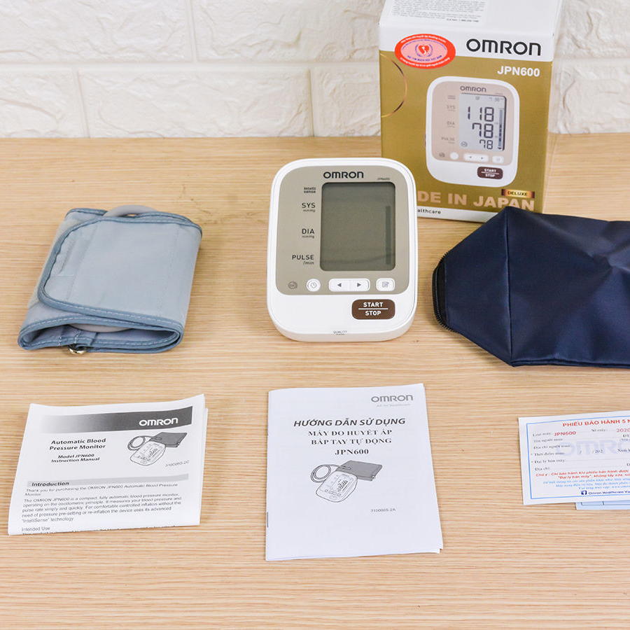Máy Đo Huyết Áp Bắp Tay Omron JPN600 (JPN-600)