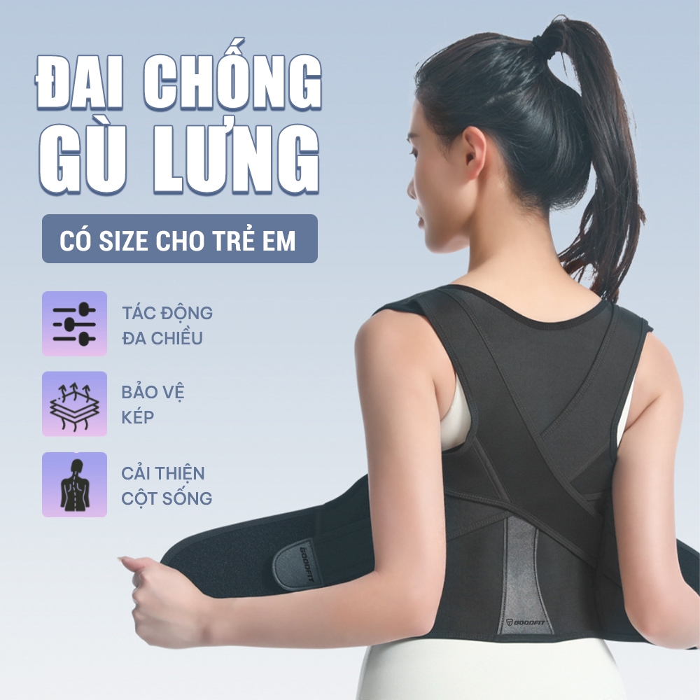 Đai Chống Gù Lưng GoodFit GF716P